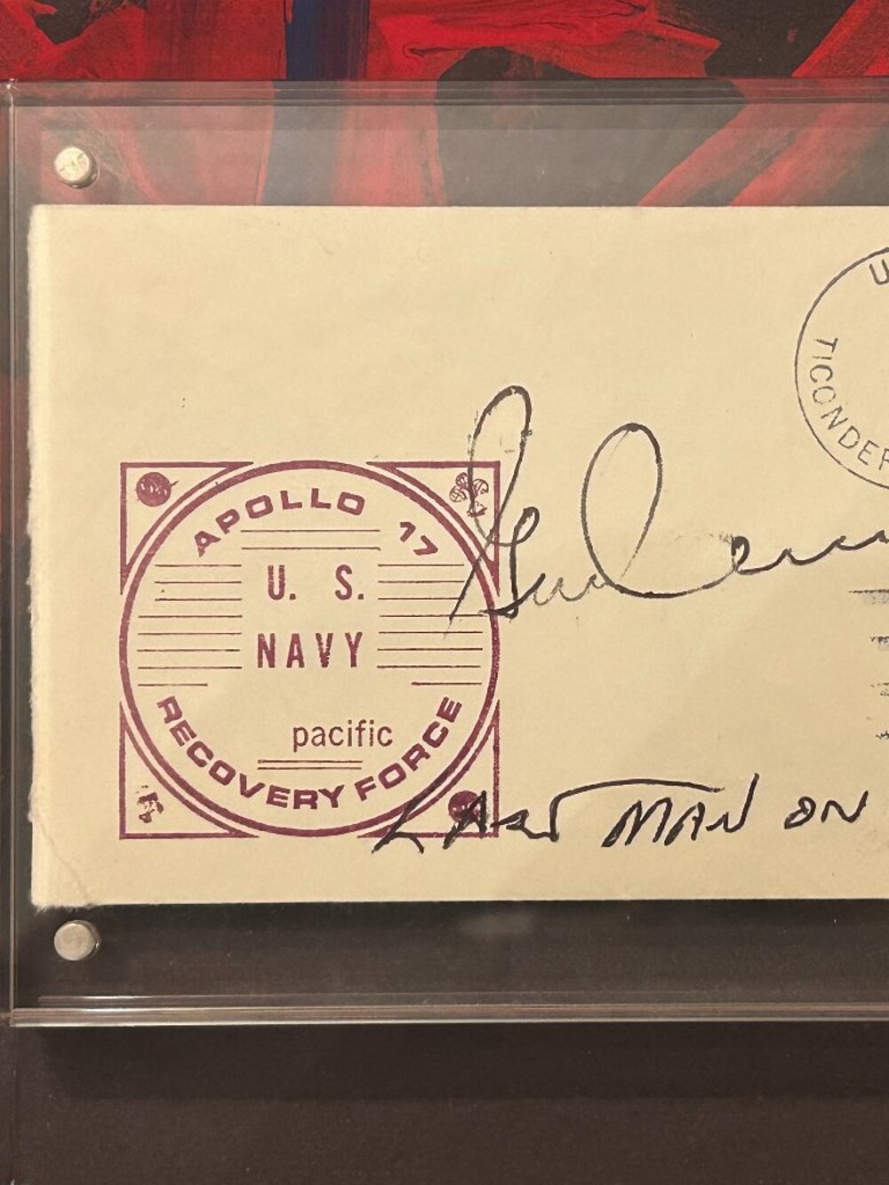 Apollo 17 / NASA - Gene Cernan Autograph